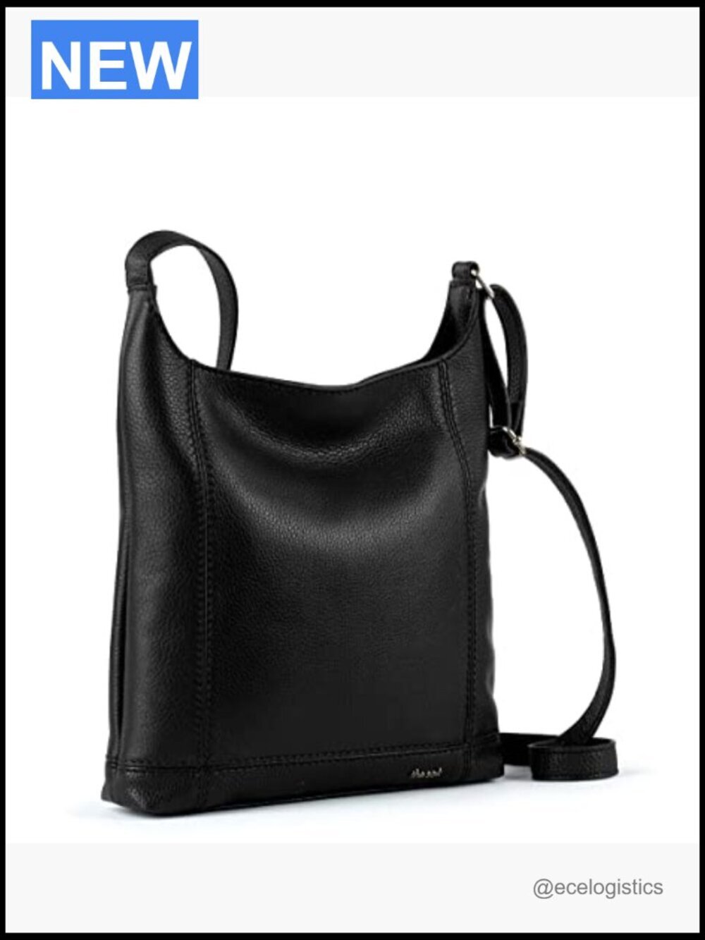 Premium Leather Crossbody Bag with Adjustable Strap - Picture 4 of 7